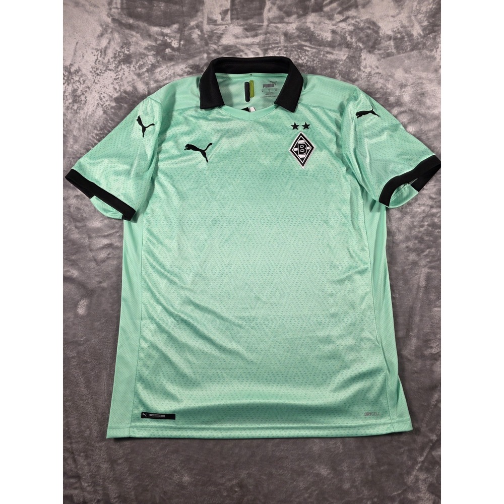 NWT Puma Borussia Monchengladbach Die‎ Fohlen Mint Men's Jersey Size Medium